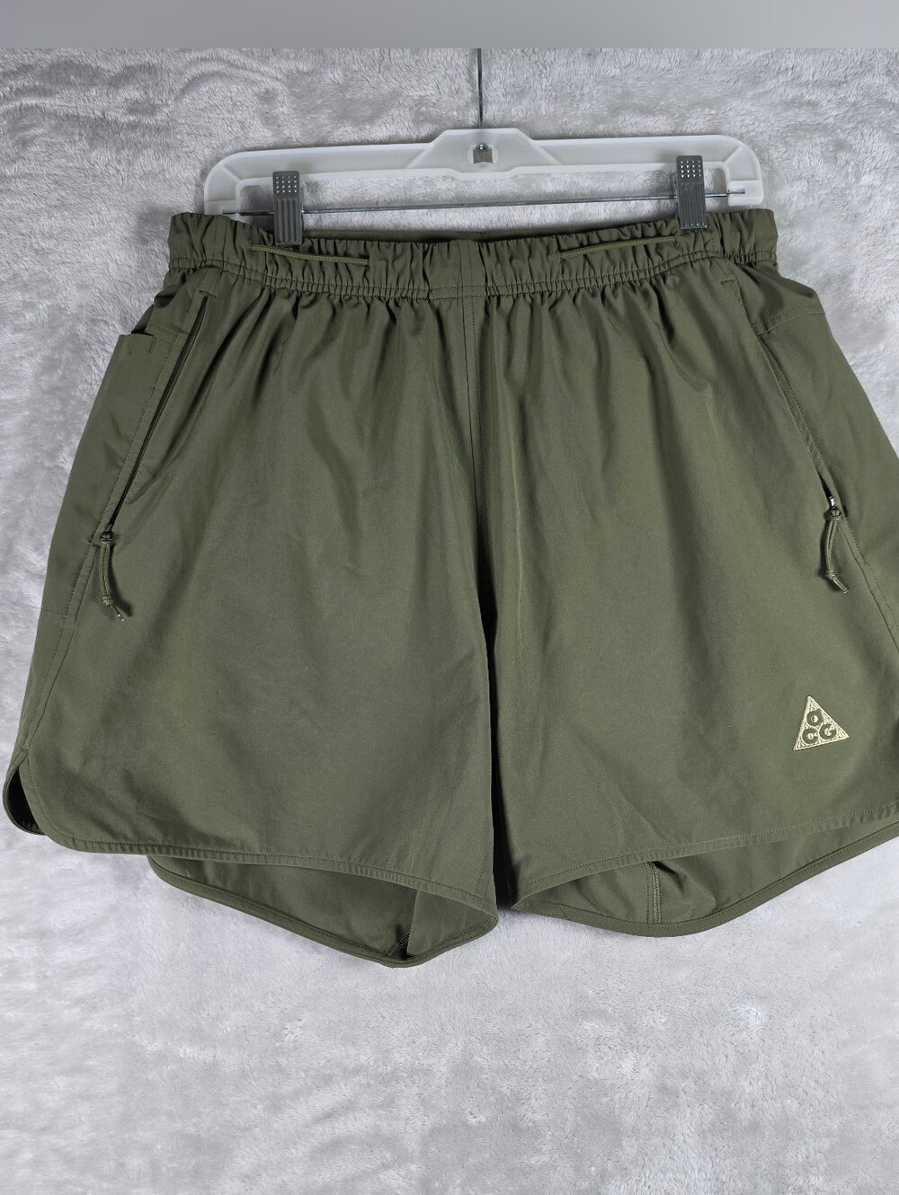 Nike ACG Dri-FIT New Sands Shorts Mens Size Medium Green 5.5” Inseam Training